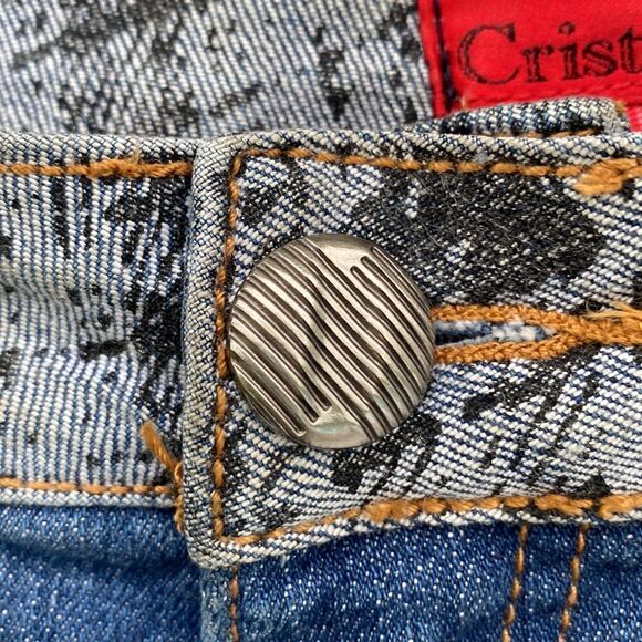 V Christina Jeans Sz 8 With Studs - Picture 6 of 10